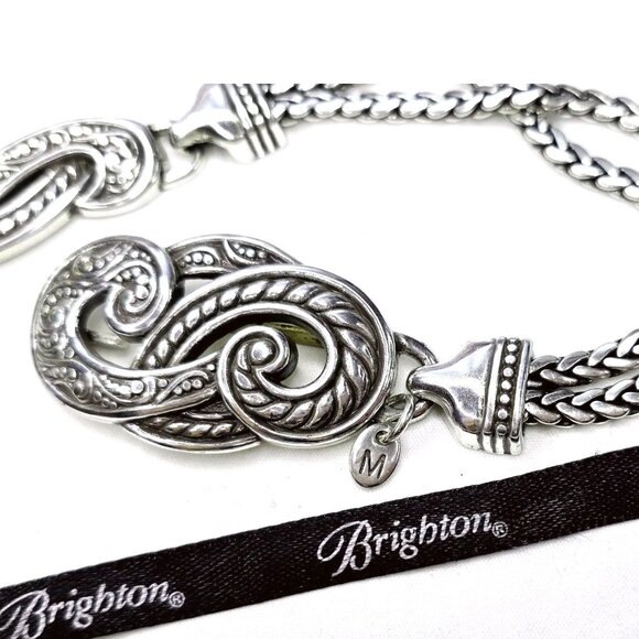 Brighton VTG Bali Hai Medium Belt Silver-plated - Picture 8 of 11